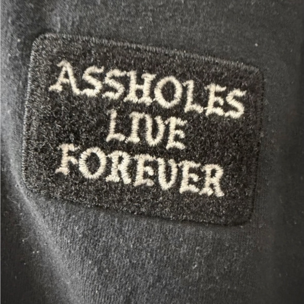 Assholes Live Forever (ALF) "Courtesy
Patch" Hoodie, medium - Picture 3 of 5